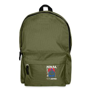 Ninja 5ème anniversaire - Sac à dos - vert olive - Devant