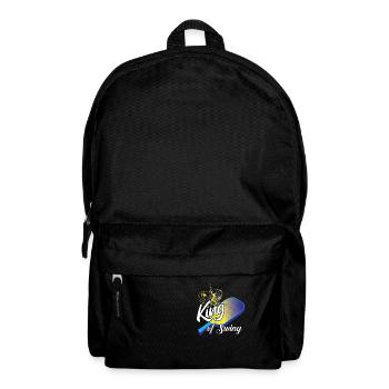 Outdoor Gartenspiel Lustiges Pickleball Design mit - Rucksack - Schwarz - Vorne