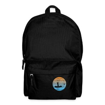 Fishing Fishing Fishing Hooks Angler - Backpack - black - Front