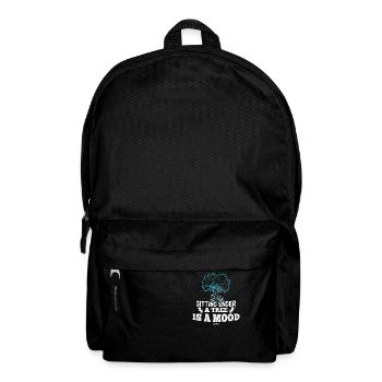 Baum umarmen Therapie - Rucksack - Schwarz - Vorne