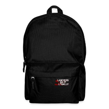 Avocat Avocat Conseil juridique Droit - Sac à dos - noir - Devant