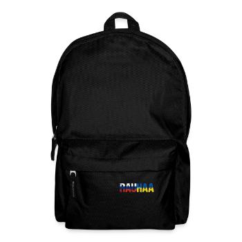 Rauhaa Frieden Ukraine Finnland - Rucksack - Schwarz - Vorne