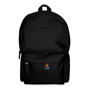 EDM Rave Techno 80er Jahre Wait For Drop - Rucksack - Schwarz - Vorne