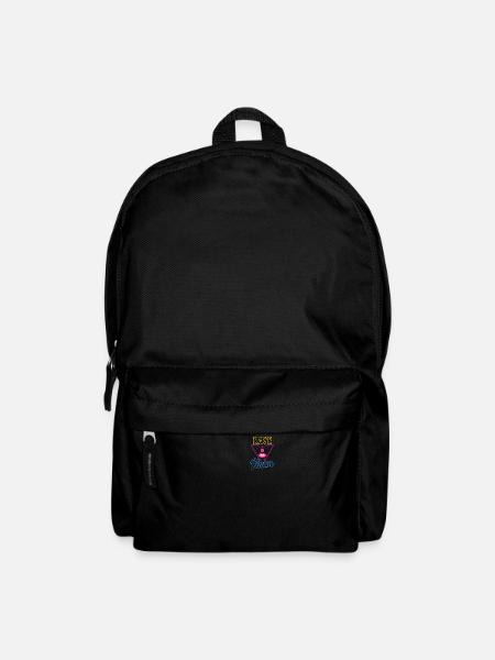 EDM Rave Techno 80s Rave Mum - Backpack - black