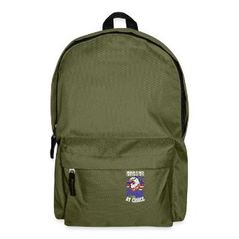 4th July Police Officer American Christian Police - Backpack - olive green - Front