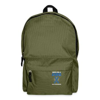 Als Awarenesss Hope For A Cure - Rucksack - Olivgrün - Vorne