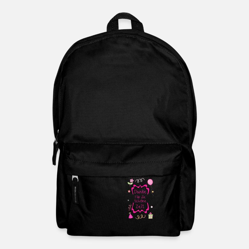 Danke für die schöne Zeit - Rucksack - Schwarz