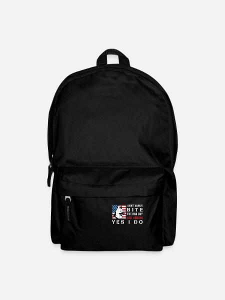 German Shepherd - I Don't Always Bite The Bad Guy - Rucksack - Schwarz
