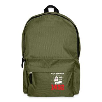 Christopher Columbus - Rucksack - Olivgrün - Vorne
