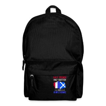 Moitié Français Moitié Ecossais - Sac à dos - noir - Devant
