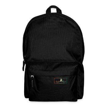 Funny Cool Martial Arts Pulse Japanese Love - Backpack - black - Front