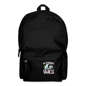 Ruhestandfahrzeug - Rucksack - Schwarz - Vorne