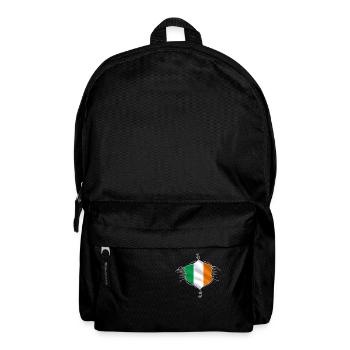 Ireland flag proud irish - Rucksack - Schwarz - Vorne