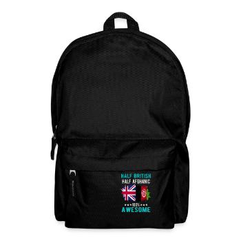 Half British Half Afghan - Backpack - black - Front