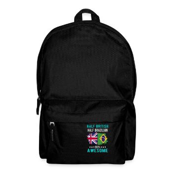 Half British Half Brazilian - Backpack - black - Front