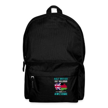 Half British Half Malawi - Backpack - black - Front