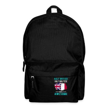 Moitié britannique Moitié Mateser - Sac à dos - noir - Devant