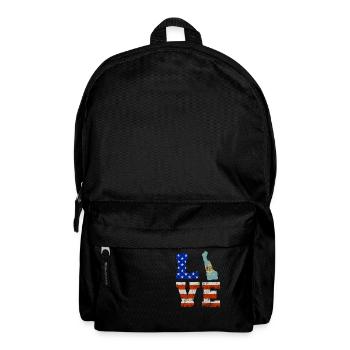Liebes delaware geschenk - Rucksack - Schwarz - Vorne