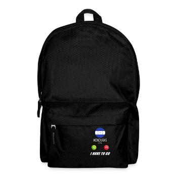 Honduras calls lusiger flags saying - Backpack - black - Front
