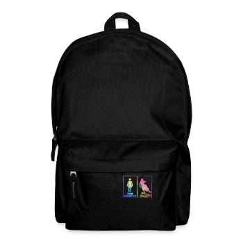 Funny Motocross Mama Papa Parents Your Daughter - Backpack - black - Front