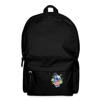 Boba Tea Pastell Goth Style - Kawaii Bubble Tee - Rucksack - Schwarz - Vorne