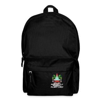 Crazy Plant Lady - Plant Lover - Rucksack - Schwarz - Vorne