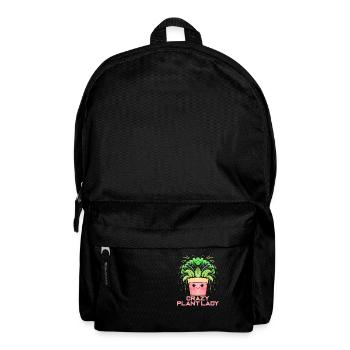 Crazy Plant Lady - Plant Lover - Rucksack - Schwarz - Vorne