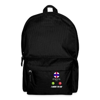Niederländische Antillen ruft an Lusiger Flaggen - Rucksack - Schwarz - Vorne