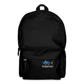 Angeln Tunen Auto Geschenkidee - Rucksack - Schwarz - Vorne