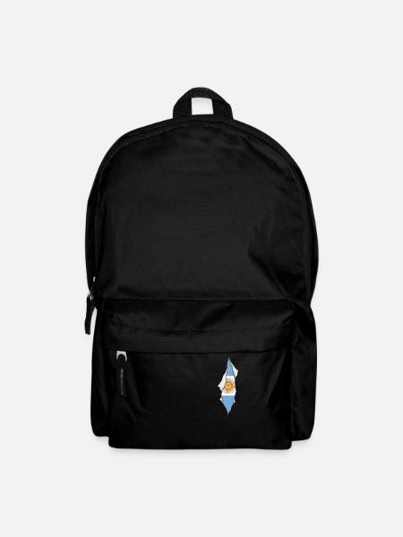 Argentinian flag proud Argentina - Rucksack - Schwarz