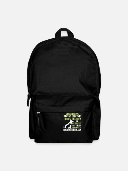 Leg dich niemals an TFA Veterinär - Rucksack - Schwarz