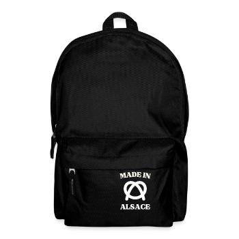 MADE IN ALSACE BRETZEL 2 - Sac à dos - noir - Devant