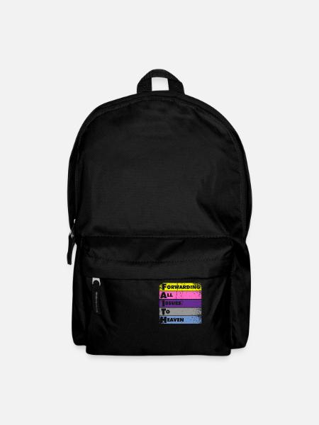 Weiterleitung Aller Probleme An Den Himmel - Rucksack - Schwarz