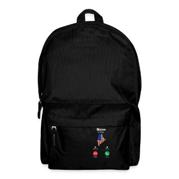 Visit To Maine Gift - Backpack - black - Front