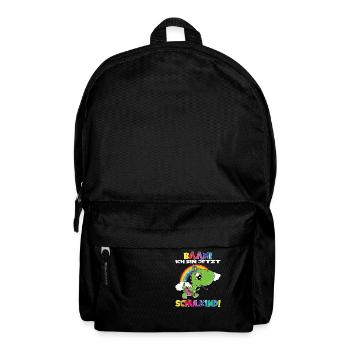 Bääm! Ich Bin Jetzt Schulkind Einschulung - Rucksack - Schwarz - Vorne