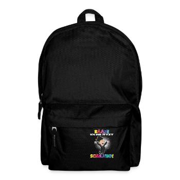 Bääm! Ich Bin Jetzt Schulkind Einschulung - Rucksack - Schwarz - Vorne
