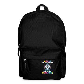 Bääm! Ich Bin Jetzt Schulkind Einschulung - Rucksack - Schwarz - Vorne