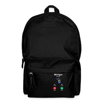Reisendes Michigan geschenk - Rucksack - Schwarz - Vorne