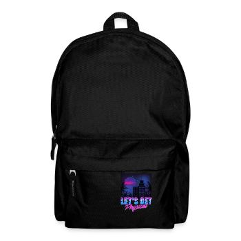 Obtenons l’esthétique Physique Vaporwave - Sac à dos - noir - Devant