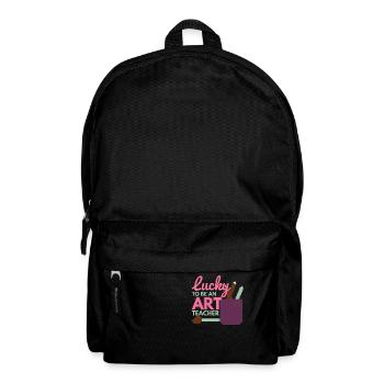 To Be An Art Teacher - Backpack - black - Front
