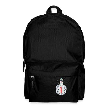 1st Birthday Space Birthday Party - Backpack - black - Front