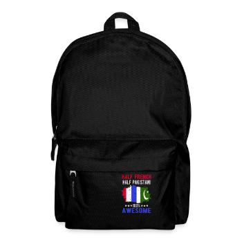 Half French Half Pakistani - Backpack - black - Front