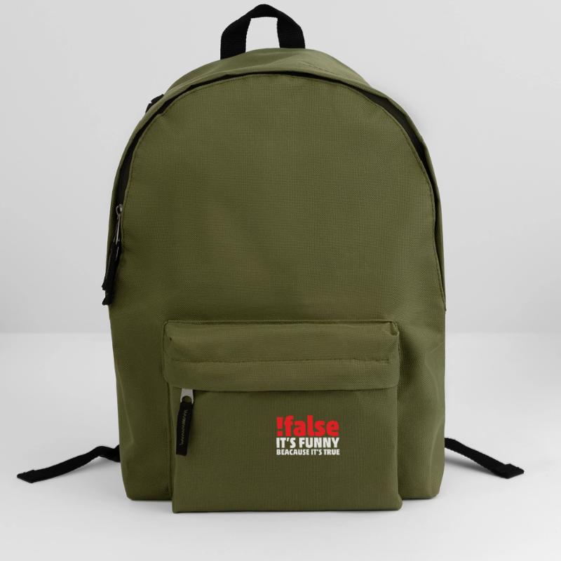 False it's funny because it's true Programmer Backpack