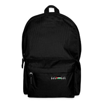 Palästina Geschenk Free Palestine Gaza Streifen - Rucksack - Schwarz - Vorne