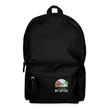 Je serai dans mon bureau Chevaux de ferme Cheval R - Sac à dos - noir - Devant