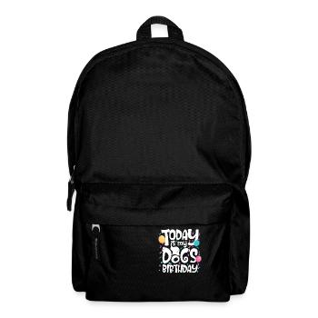 Today Is My Dog's Birthday - Backpack - black - Front