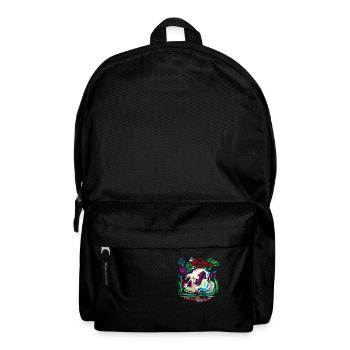 Psychedelic Magic Mushroom - Space Shroom - Rucksack - Schwarz - Vorne