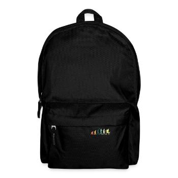 Lustiges Pickleball Paddel Pickleball Evolution Wortspiel - Rucksack - Schwarz - Vorne