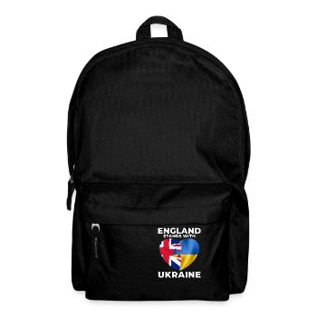 England supports Ukraine - Backpack - black - Front