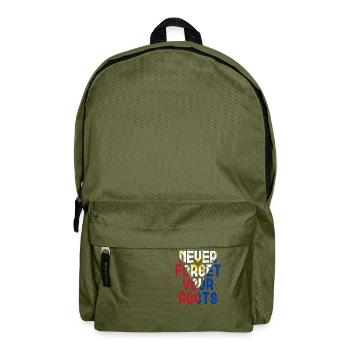 Roots Philippines Gift - Backpack - olive green - Front